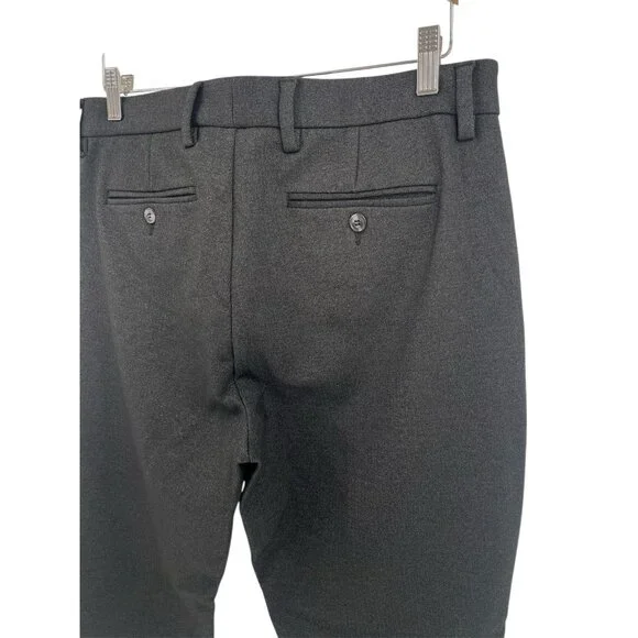 LIVERPOOL Women's Gray/Black Straight Leg Career Stretch Pants 33x32 - Picture 5 of 6